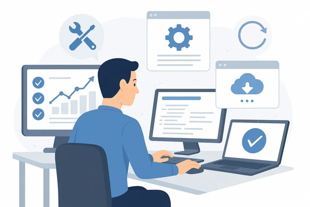 Illustration de la maintenance opérationnelle