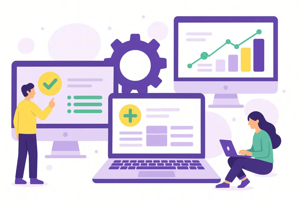 Illustration du service de TMA complet